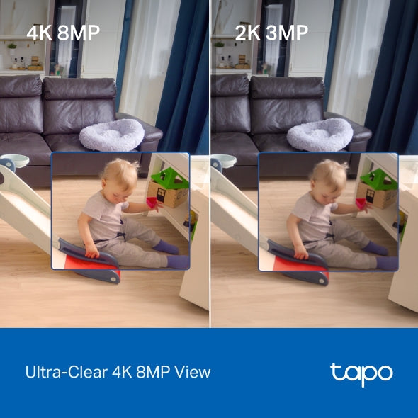 Tapo C250 - 4K 8MP 旋轉式 Wi-Fi 攝影機 Pan/Tilt Security Wi-Fi Camera (4K / 2160 P)
